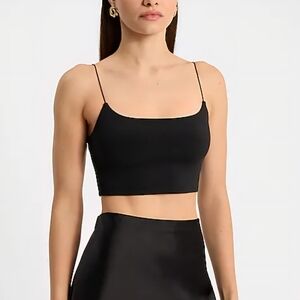 Express Body Countour Compression Crop Tank/Bralette Black NWOT sz XL fits 2X